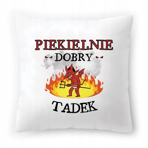 Poduszka Dla Tadka na Urodziny Imieniny Prezent z Nadrukiem ze Zdjęciem