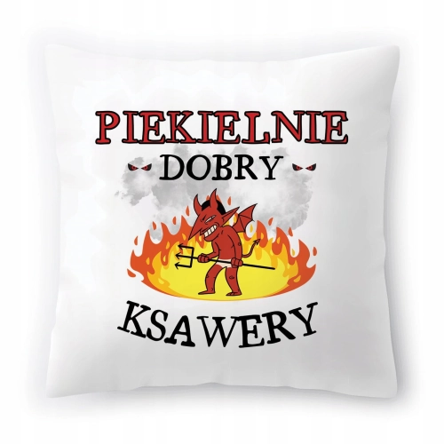 Poduszka Dla Ksawerego Urodziny Imieniny Prezent z Nadrukiem ze Zdjęciem