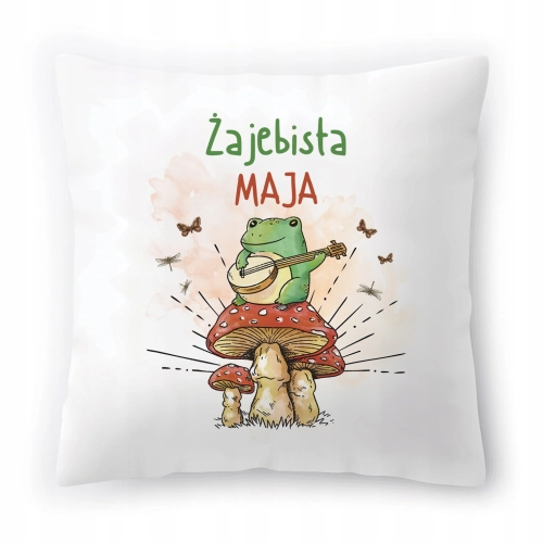 Poduszka Dla Mai Majki Prezent na Urodziny z Nadrukiem ze Zdjęciem