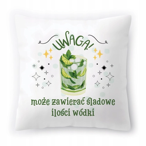 Poduszka Śmieszna zabawna na Urodziny Prezent z Nadrukiem ze Zdjęciem