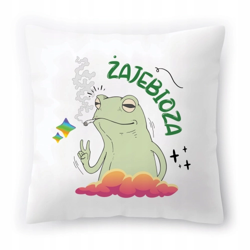 Poduszka Śmieszna zabawna na Urodziny Prezent z Nadrukiem ze Zdjęciem