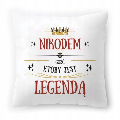 Poduszka Dla Nikodema na Imieniny Urodziny Prezent z Nadrukiem ze Zdjęciem