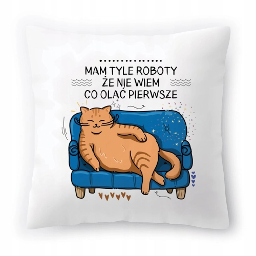Poduszka Śmieszna zabawna na Urodziny Prezent z Nadrukiem ze Zdjęciem