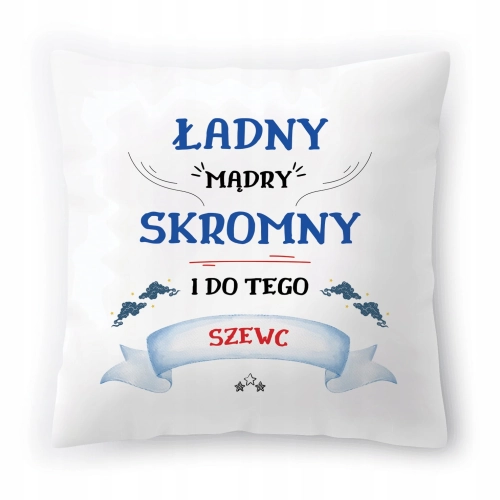 Poduszka Dla Szewca na Urodziny Imieniny Prezent z Nadrukiem ze Zdjęciem