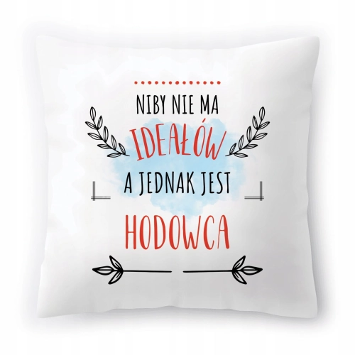 Poduszka Dla Hodowcy na Urodziny Prezent z Nadrukiem ze Zdjęciem