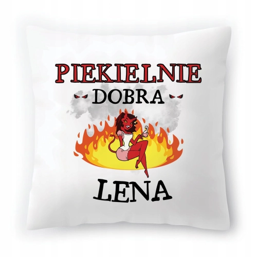 Poduszka Dla Leny na Urodziny Imieniny na Prezent z Nadrukiem ze Zdjęciem