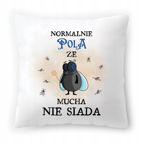 Poduszka Dla Poli na Urodziny Imieniny Prezent z Nadrukiem ze Zdjęciem