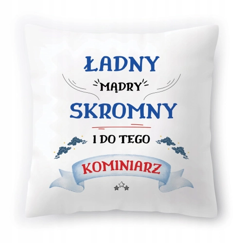 Poduszka Dla Kominiarza Urodziny Imieniny Prezent z Nadrukiem ze Zdjęciem