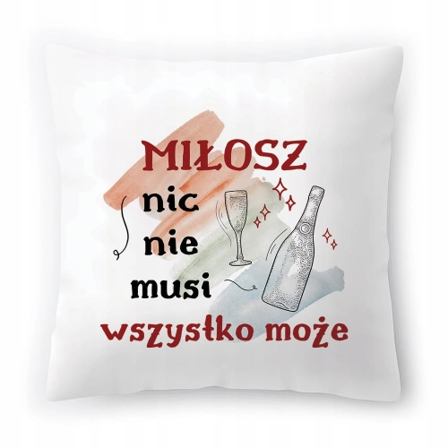 Poduszka Dla Miłosza na Urodziny Imieniny Prezent z Nadrukiem ze Zdjęciem