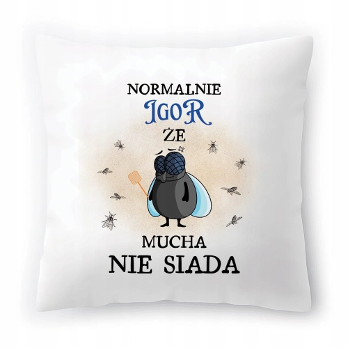 Poduszka Dla Igora na Urodziny Imieniny Prezent z Nadrukiem ze Zdjęciem