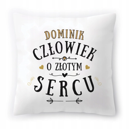 Poduszka Dla Dominika na Urodziny Imieniny Prezent z Nadrukiem ze Zdjęciem