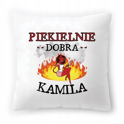 Poduszka Dla Kamili na Urodziny Imieniny Prezent z Nadrukiem ze Zdjęciem