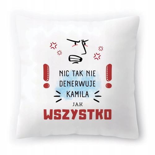 Poduszka Dla Kamili na Urodziny Imieniny Prezent z Nadrukiem ze Zdjęciem