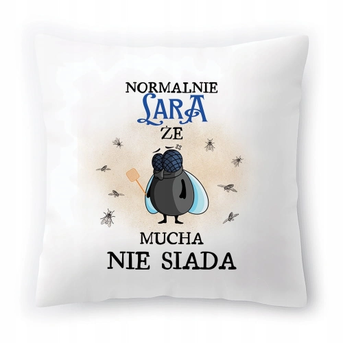 Poduszka Dla Lary na Urodziny Imieniny Prezent z Nadrukiem ze Zdjęciem