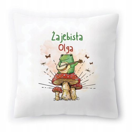 Poduszka Dla Olgi na Urodziny Imieniny Prezent z Nadrukiem ze Zdjęciem