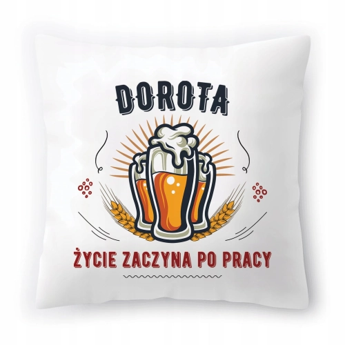 Poduszka Dla Doroty na Urodziny Imieniny Prezent z Nadrukiem ze Zdjęciem