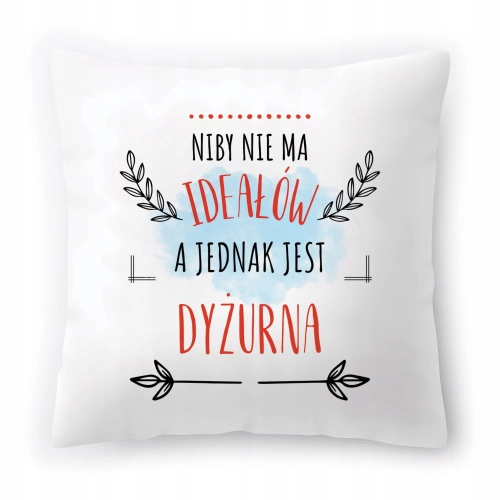 Poduszka Dla Dyżurnej na Urodziny Prezent z Nadrukiem ze Zdjęciem