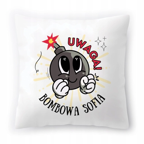 Poduszka Dla Sofii na Urodziny Imieniny Prezent z Nadrukiem ze Zdjęciem