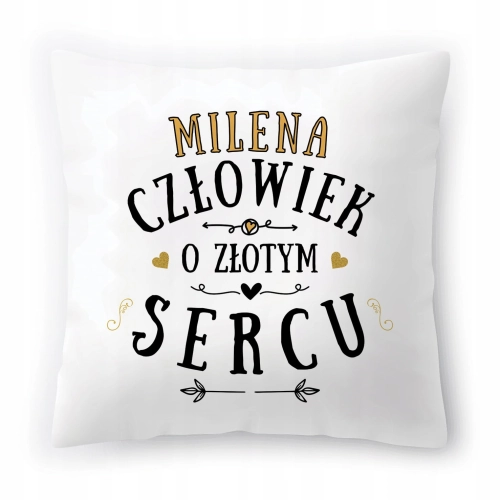 Poduszka Dla Mileny na Urodziny Imieniny Prezent z Nadrukiem ze Zdjęciem