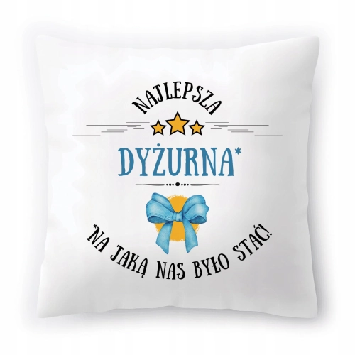 Poduszka Dla Dyżurnej na Urodziny Prezent z Nadrukiem ze Zdjęciem