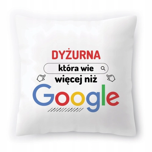 Poduszka Dla Dyżurnej na Urodziny Prezent z Nadrukiem ze Zdjęciem