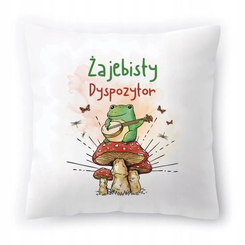 Poduszka Dla Dyspozytora na Urodziny Prezent z Nadrukiem ze Zdjęciem