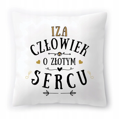 Poduszka Dla Izy na Urodziny Imieniny Prezent z Nadrukiem ze Zdjęciem