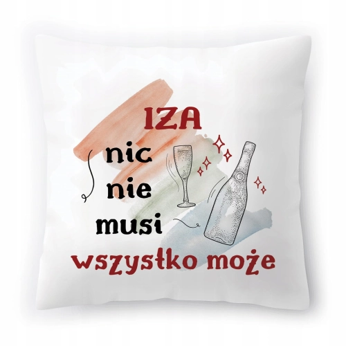 Poduszka Dla Izy na Urodziny Imieniny Prezent z Nadrukiem ze Zdjęciem