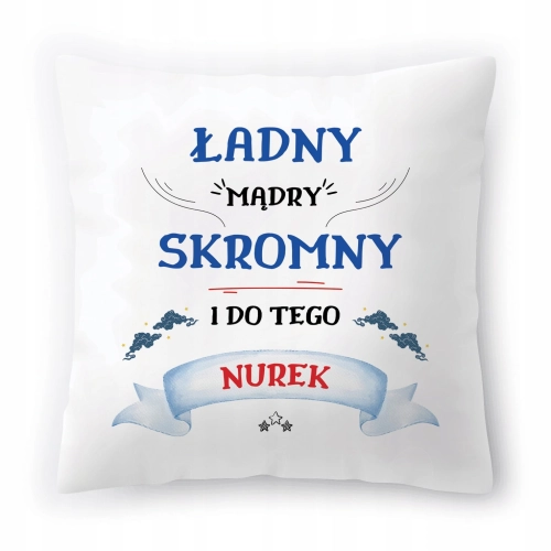Poduszka Dla Nurka na Urodziny na Prezent z Nadrukiem ze Zdjęciem