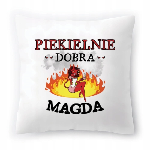 Poduszka Dla Magdy na Urodziny na Prezent z Nadrukiem ze Zdjęciem