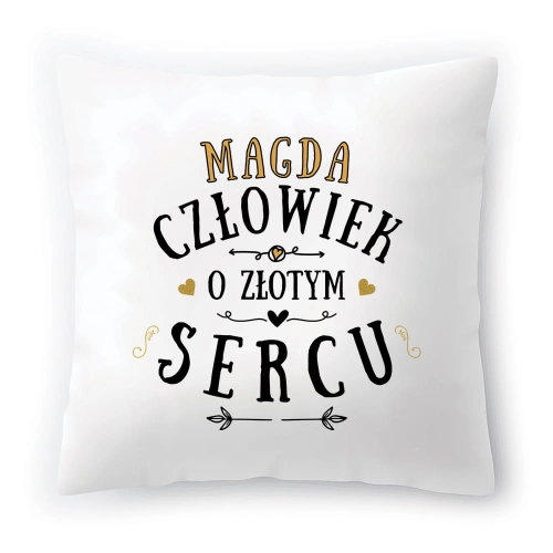 Poduszka Dla Magdy na Urodziny na Prezent z Nadrukiem ze Zdjęciem