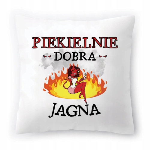 Poduszka Dla Jagny na Urodziny Imieniny Prezent z Nadrukiem ze Zdjęciem