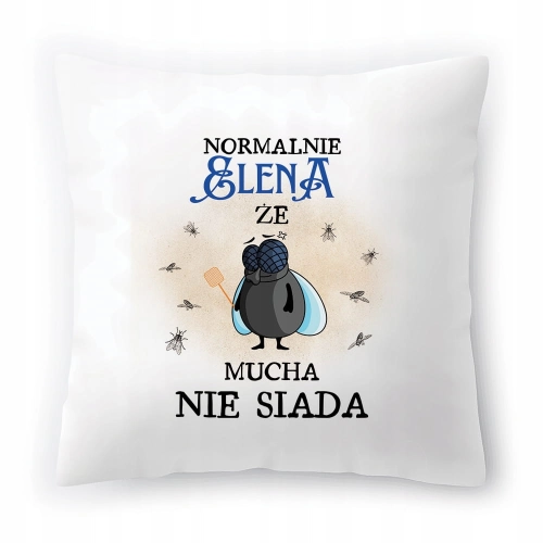 Poduszka Dla Eleny na Urodziny na Prezent z Nadrukiem ze Zdjęciem