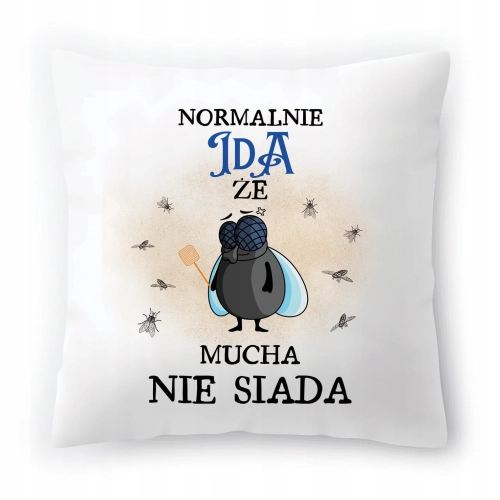 Poduszka Dla Idy na Urodziny na Prezent z Nadrukiem ze Zdjęciem