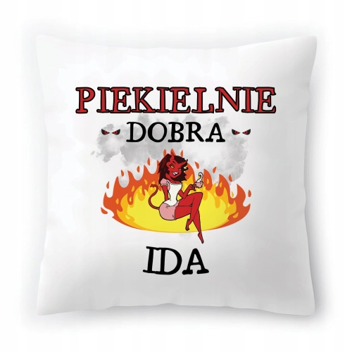 Poduszka Dla Idy na Urodziny na Prezent z Nadrukiem ze Zdjęciem