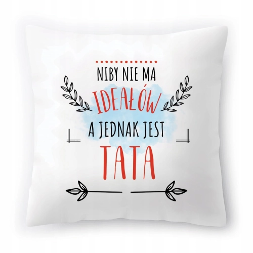 Poduszka Dla Taty Tatusia Dzień Ojca Prezent z Nadrukiem ze Zdjęciem