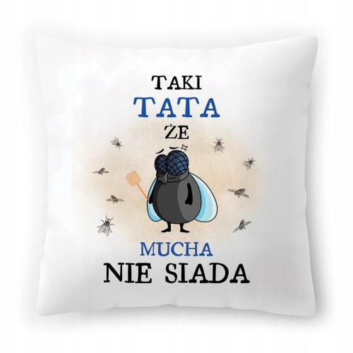 Poduszka Dla Taty Tatusia Dzień Ojca Prezent z Nadrukiem ze Zdjęciem