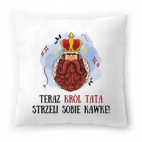 Poduszka Dla Taty Tatusia na Urodziny Prezent z Nadrukiem ze Zdjęciem