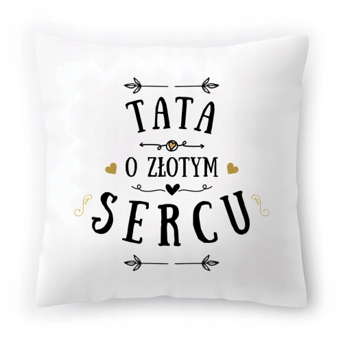 Poduszka Dla Taty Tatusia na Urodziny Prezent z Nadrukiem ze Zdjęciem