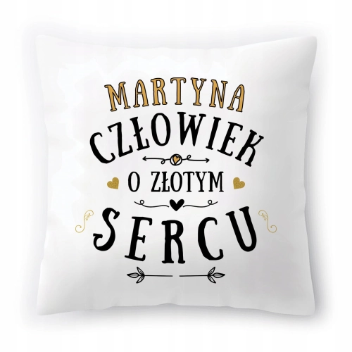 Poduszka Dla Martyny na Urodziny Imieniny Prezent z Nadrukiem ze Zdjęciem