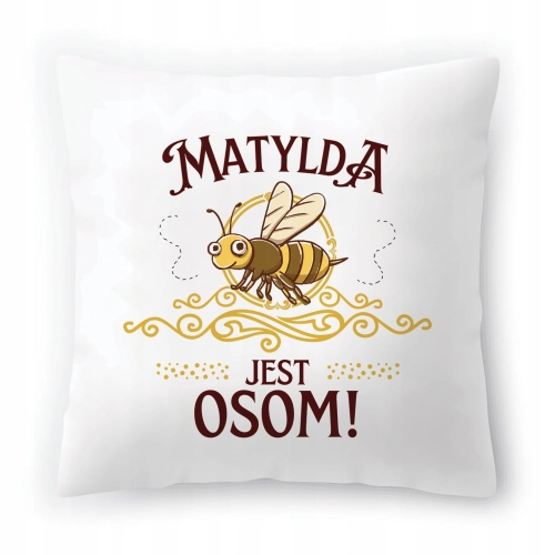 Poduszka Dla Matyldy na Urodziny na Prezent z Nadrukiem ze Zdjęciem