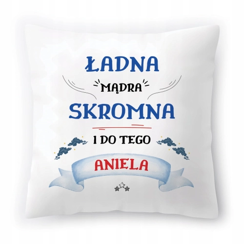 Poduszka Dla Anieli na Urodziny Imieniny Prezent z Nadrukiem ze Zdjęciem
