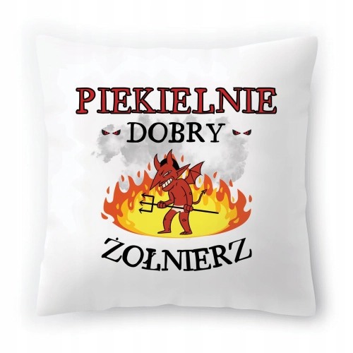 Poduszka Dla Żołnierza na Urodziny na Prezent z Nadrukiem ze Zdjęciem