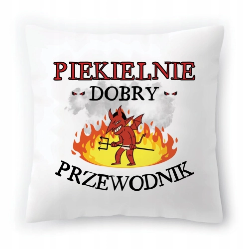 Poduszka Dla Przewodnika na Urodziny na Prezent z Nadrukiem ze Zdjęciem