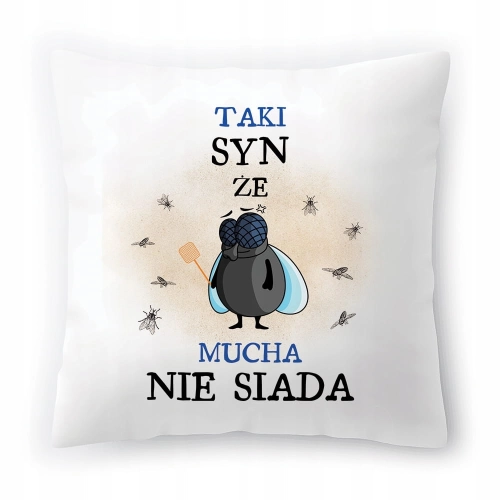 Poduszka Dla Syna Synusia na Urodziny Prezent z Nadrukiem ze Zdjęciem