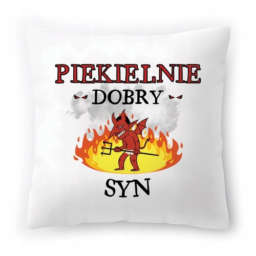 Poduszka Dla Syna Synusia na Urodziny Prezent z Nadrukiem ze Zdjęciem