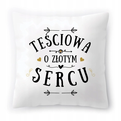 Poduszka Dla Teściowej Urodziny Imieniny Prezent z Nadrukiem ze Zdjęciem