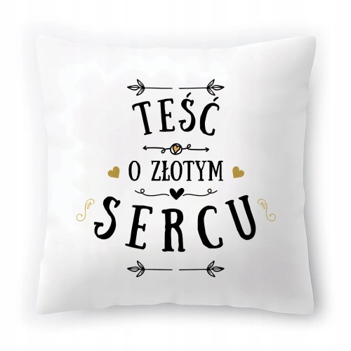 Poduszka Dla Teścia na Urodziny Prezent z Nadrukiem ze Zdjęciem