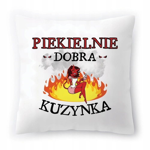 Poduszka Dla Kuzynki na Urodziny Prezent z Nadrukiem ze Zdjęciem