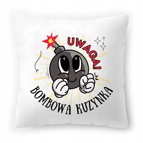 Poduszka Dla Kuzynki na Urodziny Prezent z Nadrukiem ze Zdjęciem